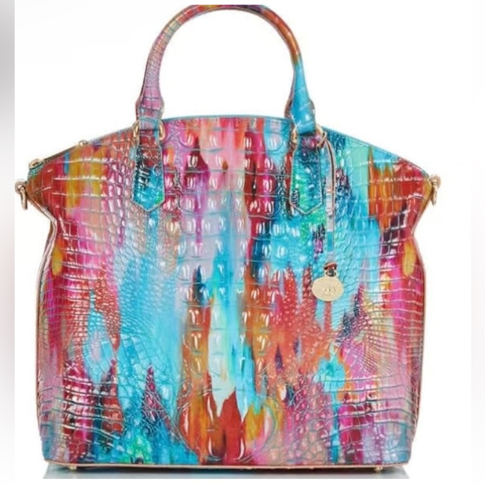 Brahmin Large Duxbury Satchel NWT Fanciful PRICE FIRM - Picture 1 of 7